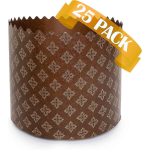 Pruunid Panettone vormid 25 t&uuml;kki