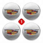 3D Cadillac Escalade Deville CTS CT5 XT5 XTS XLR BLS SLS STS ATS jaoks 67mm 4tk Auto Velje Keskpoldi Kate Embleem Tarvik