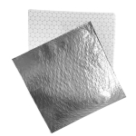 100 tk Isoleeritud foolium&uuml;mbrise lehte, Rasvakindel &uuml;mbrispaber v&otilde;ileiva, burgeri, l&otilde;una, kaasa v&otilde;etava toidu, kuuma toidu jaoks 30*30cm (Silver,100pcs) h&otilde;be