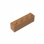 50 tk 3010 1x4 t&auml;ppidega paksud klotsid M&auml;nguasjad tehnilistele ehitusplokkidele Kingitus &Uuml;hilduvad ehituskomponentide tarvikud DIY MOC 50pcs kerge kohvi v&auml;rv