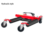Rattadolly H&uuml;drauliline autodolly Rehviskate 1500LBS/680KG Tungrauad p&ouml;&ouml;rleva rattaga s&otilde;idukile Maastur Autoremont Liigutamine Hydraulic style