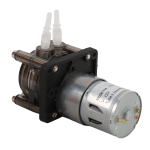Peristaltiline pump madala vooluhulga vedelikele V&auml;ike annustamispump akvaariumi labori anal&uuml;&uuml;tilise t&ouml;&ouml;stusliku t&auml;itmismasina jaoks 12V 0.25A Stainless steel +ABS
