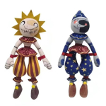 28cm Uued Fnaf Sundrop Pehmed M&auml;nguasjad Security Breach Sunrise Moondrop BOSS Kits Pehme M&auml;nguasi M&auml;ngunukud Kingitus 28CM