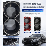 &Uuml;hildub Mercedes-Benz S-klassiga W222 (2014-2017) Tassihoidja A2226830075 must