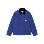 Carhartt WIP Detroit Jakk Klassikaline Detroit Krae Langenud &Otilde;lg T&otilde;mblukuga Jakk Meeste Jakk Sinine I031947-1F6-02 XS blue