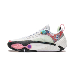 Li Ning All City 14 Summutavad Libisemiskindlad Kulumiskindlad Tagasil&ouml;&ouml;giga Madalad Korvpallijalatsid Meeste Standard Valge ABAW001-1 40 valge