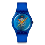 Swatch New Gent Biosourced Brilliantly Blue K&auml;ekell - &Ouml;kos&otilde;bralik seeria, Mudel SO29S102, Sinine v&auml;rv, 3 ATM sinine