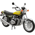 Aoshima The Bike No.47 1/12 Kawasaki Z1 900 Super4 '73 koos kohandatud osadega Plastikust mudelikomplekt black