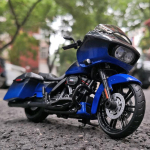 Maisto 1/18 Harley Davidson 2018 CVO Road Glide Mootorratta Mudel M&auml;nguasi S&otilde;idukikogu Amordiga Maastikum&auml;nguasjad Auto black