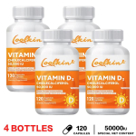Coolkin D3-vitamiini 50 000 IU kapslid (120 arv) &ndash; Igap&auml;evane tervisehoid 120*4