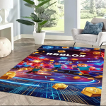 Roblox 180 Ruuduline Vaip Kontorivaip Disain Toa Kaunistamiseks Esik &Uuml;hiselamu M&auml;ngutuba Libisemisvastane Vaip Anime Kontori Dekoor Parim J&otilde;uludeks 80cmx120cm