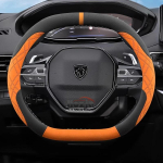 Suede nahast autojuhtimiskangi kate Peugeot E Rifter 3008 2008 508 308 208 408 2021 2022 2023 2024 2025 jaoks Autotarvikud