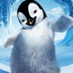 Huacan 5D DIY Full Drill Penguin 5D tikandid DIY k&auml;sit&ouml;&ouml; ristpistes 30*30 cm