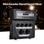 Muslady MF-8 Mini Karaoke Sound Audio Mixer Stereo Echo Mixers Dual US Plug must