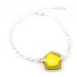 NOA [H4792] - Bracelet Cr&eacute;ateur 'Les Acidul&eacute;s' vert jaune kollane