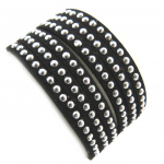 Les Tr&eacute;sors De Lily [N3053] &ndash; h&otilde;be-must disainerk&auml;ev&otilde;ru  Scarlett  (naastud) must