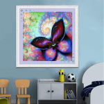 Teemantmaaling Liblikad Teemanttikandid Loomad Teemantmosaiikide m&uuml;&uuml;k Pilt kividest 30x30CM