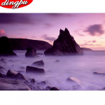 DIY ristpistes komplekt 5D kleebised Tikitud Teemantkattega Ilu Kodu Dekoratiivne maalimine 20X30CM