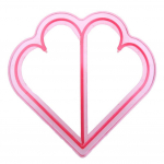 Dolphin Butterfly t&auml;hekujuline v&otilde;ileiva r&ouml;stsaia kooki leival&otilde;ikur DIY valmistaja vorm Heart **