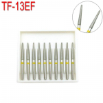 10 tk Dental Diamond Burs Drill Hambaravi Burs kiire k&auml;siinstrumendi jaoks Extra Fine FG 1,6 mm TF-13EF