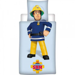 Tekikott 140 x 200 &ndash; Fireman Sam voodikomplekt 100% puuvillane 140x200 sinine