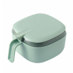 Maitseainekarbi kombineeritud komplekt Kodu K&ouml;&ouml;gitarvikute S&auml;ilituskarp Karbis sool Suhkur Maitse Peen hoiukarp 16 * 14 * 8 cm