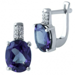 H&otilde;bedast k&otilde;rvar&otilde;ngad aleksandriidiga 7,262 ct (1913154) kirjud v&auml;rv