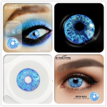 Eyeshare Cosplay v&auml;rvilised kontaktl&auml;&auml;tsed silmadele Ayy seeria meik Sharingan Beauty kontaktl&auml;&auml;tsed silmadele m&otilde;eldud kosmeetilised v&auml;rvilised l&auml;&auml;tsed silmad