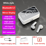 Uued TWS Bluetooth 5.1 k&otilde;rvaklapid 3500mAh laadimiskast juhtmevabad k&otilde;rvaklapid 9D stereo spordi veekindlad k&otilde;rvaklapid k&otilde;rvaklapid HIFI stereo IPX7
