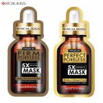 Rojukiss Akne/Pinduv/Punane seerum/Gluta/HYA/Omega/Perfect/Repair/Valge/Tsingi poorideta 5X intensiivmask 25 ml - Tai nahahooldus Firm 1 & Perfect 1