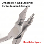 Hambalabori laborit&ouml;&ouml;riist Hambaravi Ortodontiline Universaalne Young Loop Painutustang Instrument Wire Bend Forcep Lab painutustang Hambaarsti t&ouml;&ouml;riistad 1  piece