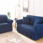 &Uuml;hev&auml;rviline elastne diivanikate elutuppa tr&uuml;kitud ruuduline veniv sektsioonkatted Diivani diivani kate L-kujuline 1-4-kohaline 1-Seater 90-140CM