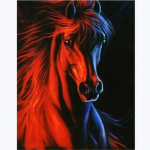 5D DIY Teemantmaaling P&auml;ikesejooks Teemanttikandid T&auml;ismosaiigikomplektid Ristpistes Kodukaunistus K&auml;sitsi valmistatud kingitused Round 20x30cm