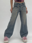 Baggy Denim Mom teksad Naiste k&otilde;rge v&ouml;&ouml;kohaga Vintage &uuml;lisuured p&uuml;ksid vabaaja t&auml;navar&otilde;ivad Harajuku sirge laia s&auml;&auml;rega teksad Femme S sinine