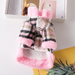 Koerariided Talvine koeravest Teddy V&auml;ike koerakutsikad Bichon Pommeri kassi riided Paksendatud soe lemmiklooma jope XS