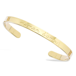 Les Tr&eacute;sors De Lily [R2555] - kullatud k&auml;ev&otilde;ru  Maman d'Amour  - 60 mm - 5 mm kuld