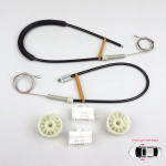 BWR5189+BWR5190 elektrilise aknat&otilde;stuki remondikomplekt eesmine vasak v&otilde;i parem Citroen Saxo S0 S1 1996-2003 5-ukseline 9221H2 9222H4