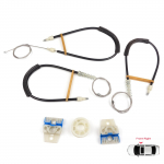 BWR5059 Akna T&otilde;stuki Remondikomplekt Eesmine Parempoolne VW Polo Vento MK5 6R 6C 61 2009-2022 4/5 Uksega 6R4837462