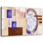 L&otilde;uenditr&uuml;kk Geometric Abstraction Beige 60x40 beež