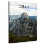 L&otilde;uenditr&uuml;kk Mountain Yosemite rahvuspark 40x60 hall v&auml;rv
