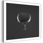 L&otilde;uendiprint Tomat Vegetable Water Drop 30x30 must/valge