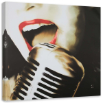 L&otilde;uenditr&uuml;kk Music Singer 30x30 beež