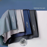 1 komplekt Bokserid Meeste Bokser Aluspesu Lamedad p&uuml;ksid Siidkuivad Ja Mugavad Meeste Alusp&uuml;ksid Hingavad alusp&uuml;ksid &otilde;hukesed Seksikad Meeste Bokserp&uuml;ksid XL