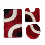 3 TK Vannitoa matt tualettruumi jaoks Euroopa v&otilde;reprintimine du&scaron;iruumi vaipkatte matt libisemisvastane majapidamise kaane kate P&otilde;randavaipade komplektid 3PCS