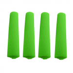 4PC k&uuml;lmkapi k&auml;snmatt, filter puuvillane k&uuml;lmkapimatt One Size roheline