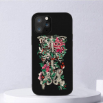 Inimorganid S&uuml;damemeridiaani neeru telefoni&uuml;mbris iPhone 11 12 Mini 13 14 Pro Xs Max X 8 7 6s Plus 5 Se Xr Shell jaoks iPhone14