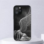 Fantasy Angel Girl Wingsi telefoni&uuml;mbris iPhone'ile 11 12 Mini 13 14 Pro Xs Max X 8 7 6s Plus 5 Se Xr Shell iPhone14ProMax