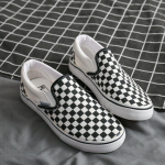 Loafers Meeste kevad uued must-valge ruuduline l&otilde;uend kingad Paari tossud 44 gray