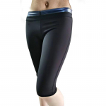 Unisex h&otilde;beioonkate Termop&uuml;ksid Sweat Saunakost&uuml;&uuml;mid Kehakujundajad Naine Talje Treener Salendav L&uuml;hikesed p&uuml;ksid Meeste Fitness Retuusid S/M tumesinine v&auml;rv