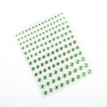 N&auml;okivist &uuml;hekordselt kasutatavad t&auml;toveeringu kleebised Lavaetendusega n&auml;omeik Akr&uuml;&uuml;l Teemantkristall N&auml;o pisar silmameigikleebised 8*10Cm